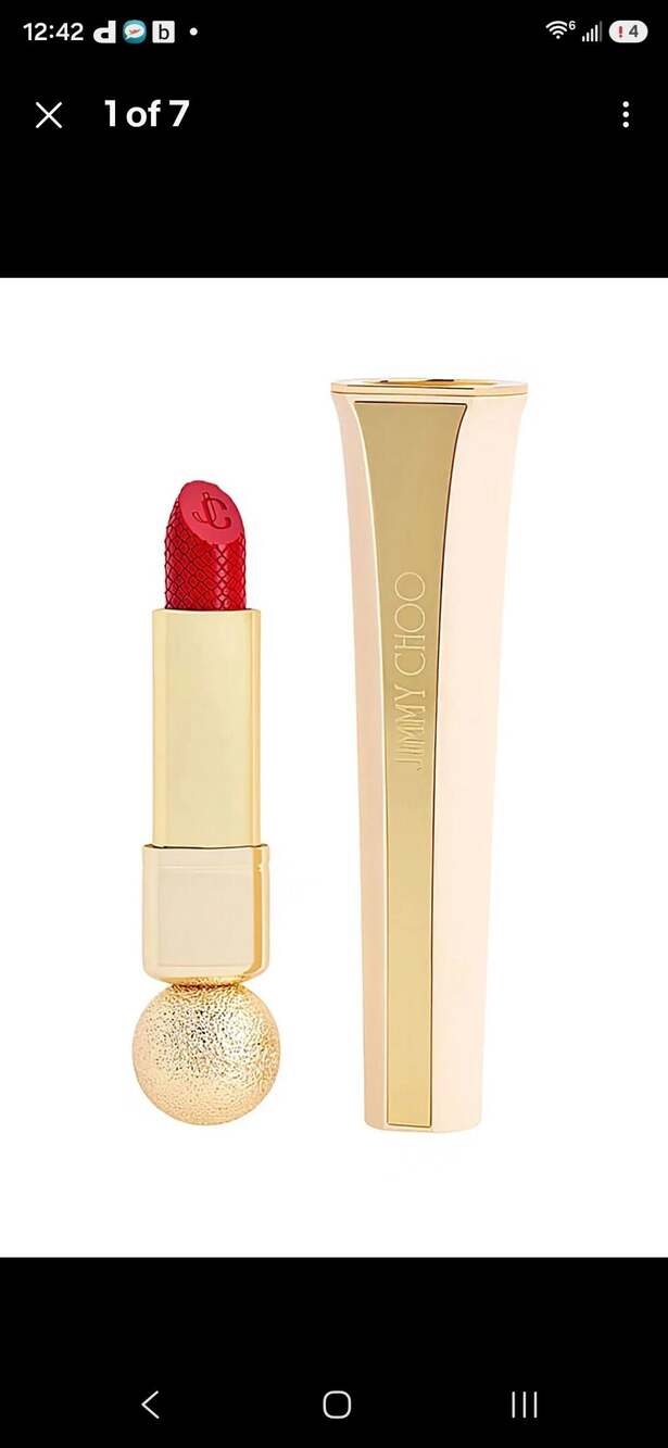 Jimmy Choo Seduction Collection Satin Lip Colour #001 Red Carpet 3.5g